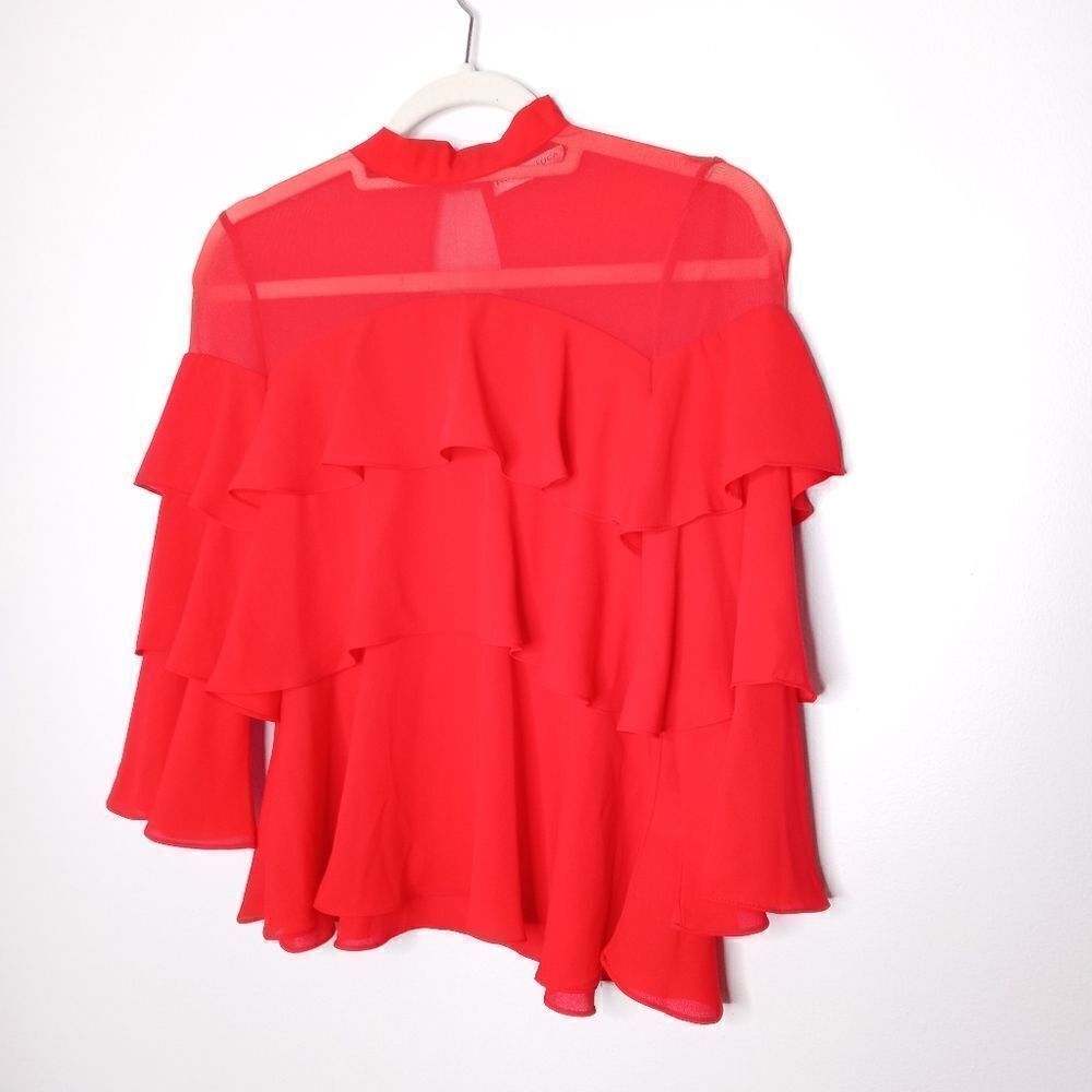 Patrizia Luca red top - Picture 2 of 9